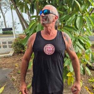 men and ladies stay fkn happy singlet top