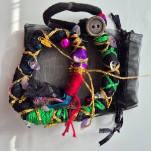 quirky turkey hairwrap