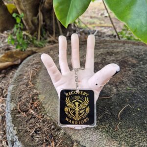 recovery warriors key rings